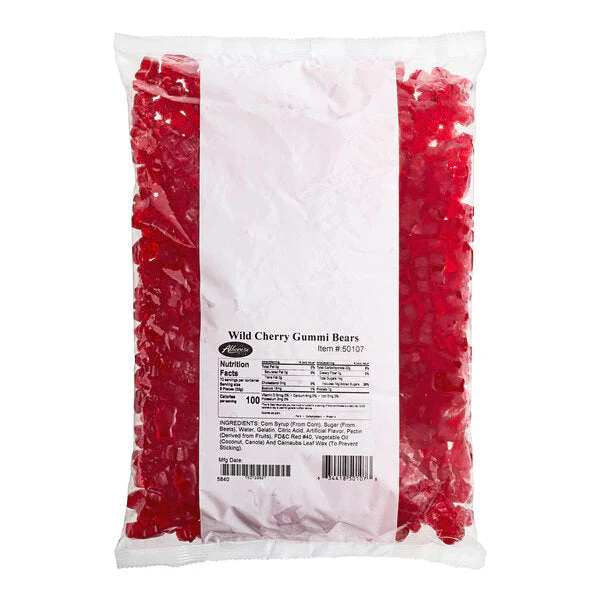 Albanese Gummy Bears Wild Cherry | 5lb, Bag - Image 5
