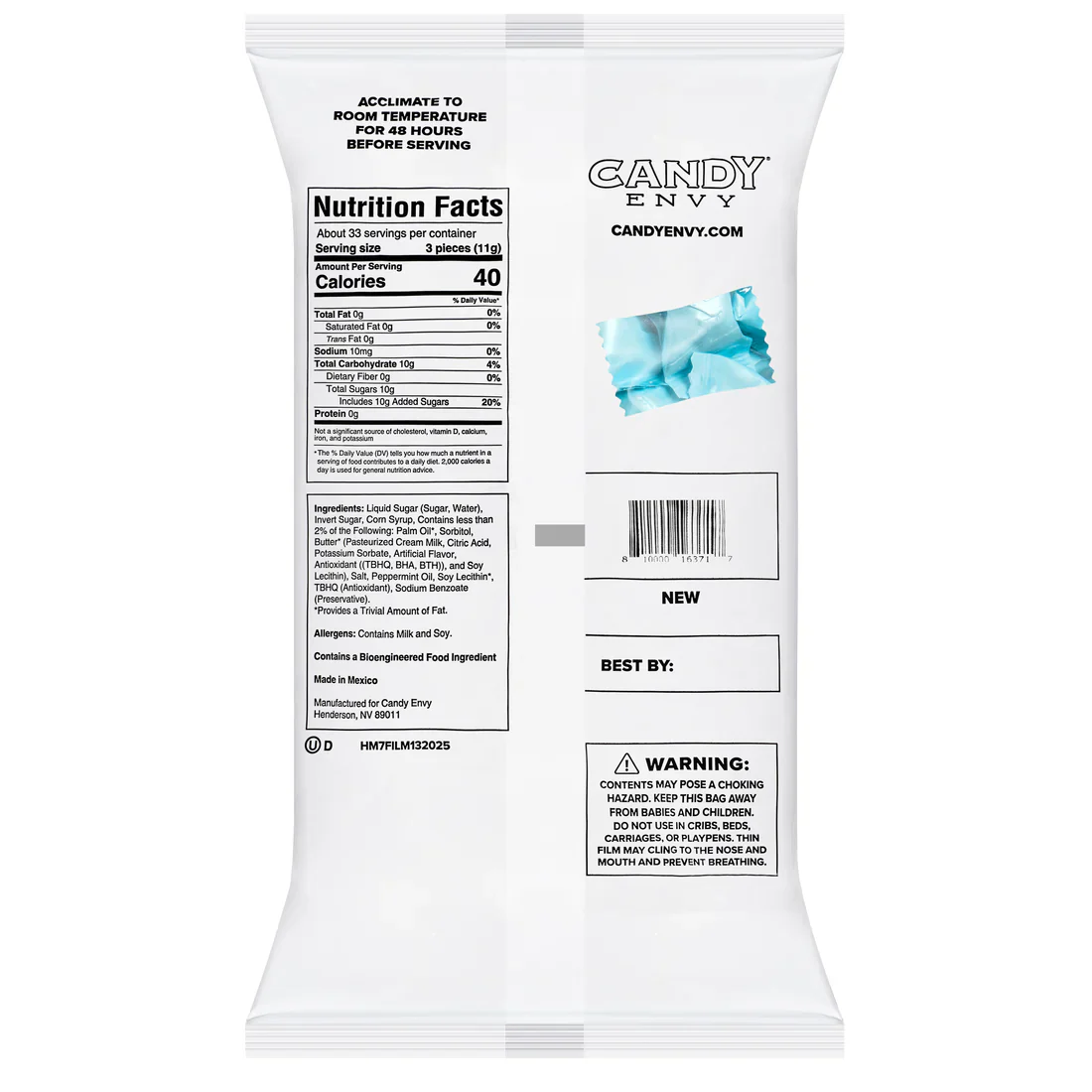 Candy Envy Buttermint Light Blue 13oz - Image 3