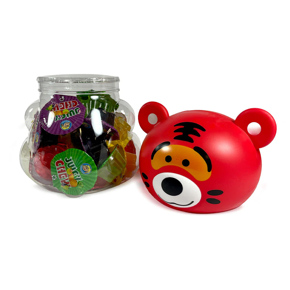 Josh Bosh  Juicy Chew Fruit Jelly Cups Tiger | 26oz, Jar - Image 3